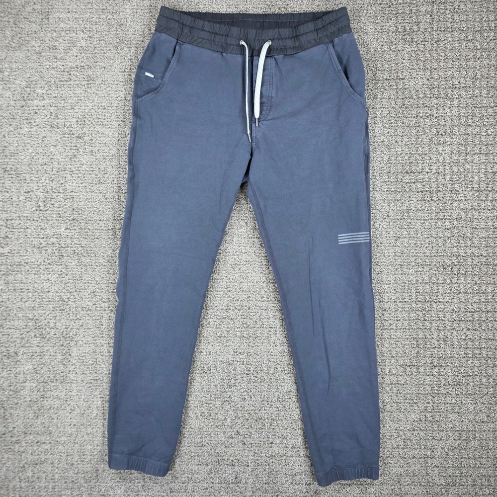 Vuori Mens‎ Balboa Pants Blue Large Drawstring Stretch